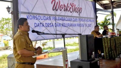 Program 4+1 Tak Ada Hambatan dan Tepat Sasaran, DPMD Sulbar Konsolidasikan Data OPD Sulbar