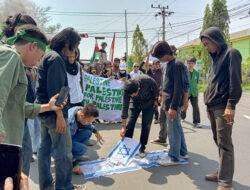 Aksi Bela Palestina, HMI Polman Kecam Israel