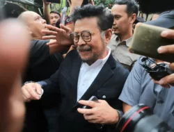 Mentan Serahkan Surat Pengunduran Diri ke Presiden, SYL: Biarkan Proses Hukum Berlangsung