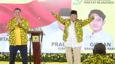 Golkar Usung Gibran Jadi Cawapres, Prabowo: Luar Biasa, Sangat Berjiwa Besar