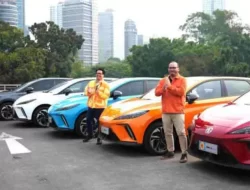 150 Unit MG 4 EV Warna Volcano Orange Siap Dikirim ke Konsumen