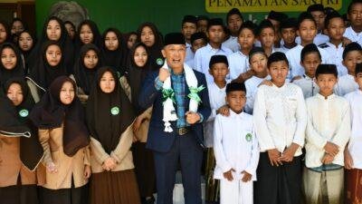 Prof Zudan Kunjungi Pesantren Ihyaul Ulum DDI Baruga Majene