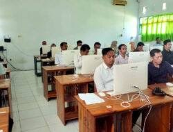 71 Calon KPU Polman Jalani CAT