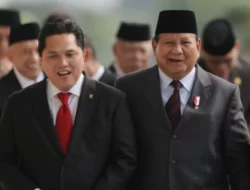 Duet Prabowo-Erick Thohir Semakin Kokoh Jelang Pilpres 2024