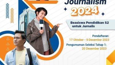 Sediakan 50 Beasiswa S2 untuk Jurnalis Terbaik, BRI Fellowship Journalism Kembali Digelar!