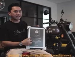 Presenter Omesh Lelang Motor Limited Edition, Hasil Penjualan Didonasikan untuk Palestina