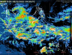 Cuaca Ekstrem Hujan Lebat Disertai Petir dan Angin Kencang Diprediksi Terjadi Akhir Pekan ini, Minggu Diperkirakan Terjadi di Sulbar dan Beberap Daerah Lainnya