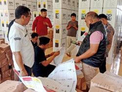 Bawaslu Sulbar Temukan Ratusan Surat Suara Rusak di Gudang Logistik KPU Polman