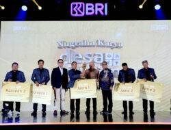 BRI Berikan Rp1 Miliar Kepada Juara Umum Nugraha Karya Desa BRILiaN