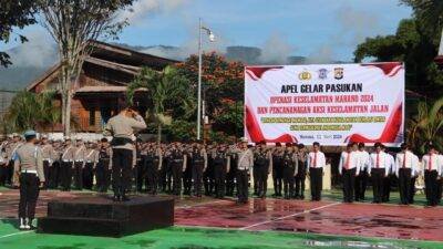 Operasi Keselamatan, Polres Mamasa Ingatkan Pengendara Patuhi Rambu Lalulintas