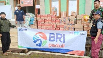 Gerak Cepat BRI Peduli Salurkan Bantuan Bagi Masyarakat Terdampak Bencana Banjir dan Longsor di Sumbar dan Jabar