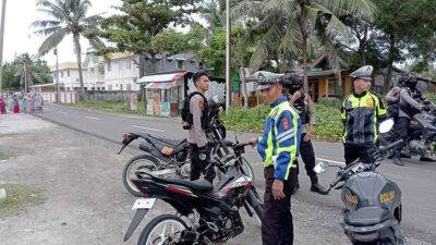 Polres Majene Tingkatkan Patroli Antisipasi Balapan Liar