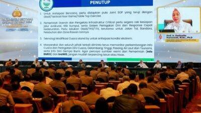 Waspada Cuaca Ekstrem, BMKG Imbau Pemudik Aktif Pantau Informasi Cuaca Sebelum Mudik Lebaran