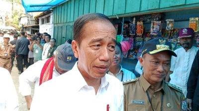 Presiden Jokowi Soroti Pembangunan Pasar di Mamasa