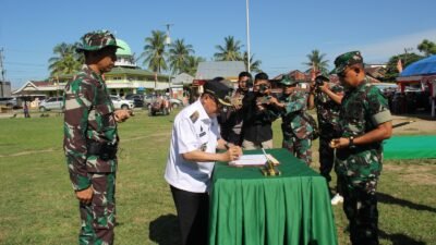 TMMD Ke-120 Kodim Majene, TNI Bangun Jalan dan Jembatan