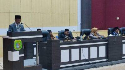 DPRD Pasangkayu Paripurna Penyampaian Keputusan Tentang Rekomendasi LKPj Bupati 2023