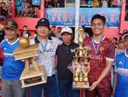 Menang Adu Penalti, PON Sulsel Juara Polman Cup IV