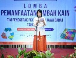 Peduli Lingkungan, TP PKK Jabar Gelar Lomba Pemanfaatan Limbah Kain Perca