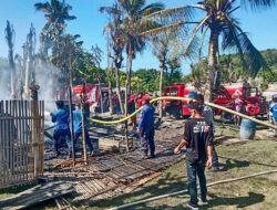 6 Rumah di Tangnga Tangnga Tinambung Ludes Terbakar, Polisi Selidiki Penyebab Kebakaran