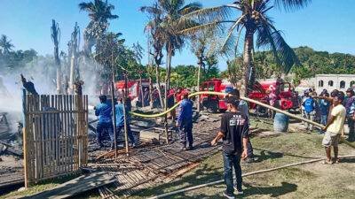 6 Rumah di Tangnga Tangnga Tinambung Ludes Terbakar, Polisi Selidiki Penyebab Kebakaran