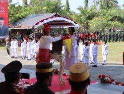 Paskibraka Polman Sukses Kibarkan Bendera, Pelajar Anreapi Tepilih Pembawa Baki