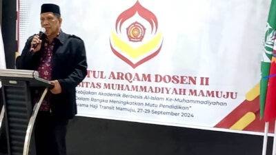 Rektor Unimaju Dorong Program Studi Menuju Akreditasi Internasional