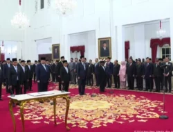 Kabinet Merah Putih, Prabowo Lantik 48 Menteri dan 6 Pejabat Setingkat Menteri, Berikut Daftarnya