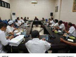 Banggar DPRD Kabupaten Pasangkayu Bersama TAPD Bahas Ranperda APBD 2025