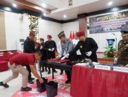 Pemusnahan 205 Barang Bukti Hasil Penggeledahan Rutan, Lapas dan LPKA