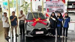 Pelanggan Kalla Toyota Pare-pare Berhasil Membawa Pulang Grand Prize Toyota Agya