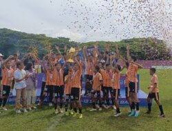 Tundukan Taeso Putra Melalui Adu Penalti, SSB Mitra Manakarra Juara Piala Soeratin U-13 Sulbar