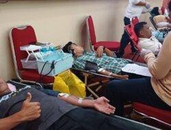 Donor Darah HUT Bank Sulselbar, 49 Kantong Darah Terkumpul