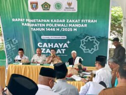 Pemkab Polman Tetapkan Besaran Zakat Fitrah