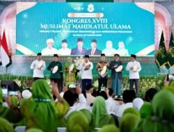 Menteri Nusron Dampingi Presiden Prabowo Buka Kongres XVII Muslimat NU