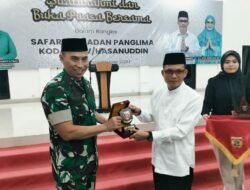 Safari Ramadan, Pangdam XIV Hasanuddin Silaturahmi dengan Forkopimda Polman