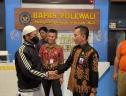 Mantan Napiter Jaringan Poso Bebas Bersyarat, Dipulangkan ke Mamasa, Bapas Polman Lakukan Pembinaan