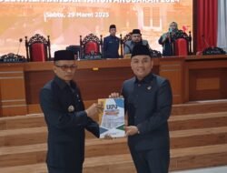 Bupati Polman Serahkan LKPJ 2024 dan Ranwal RPJMD