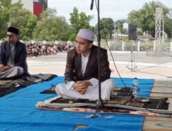 Alumni STIBA Makassar Pimpin Salat Id di Anjungan Manakarra, Pengalaman Pertama Paling Berkesan