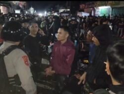 Polisi Bubarkan Balapan Liar Saat Malam Takbiran, Tujuh Motor Diamankan