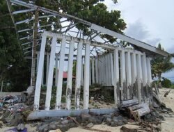 Fasiltas Rusak Diterjang Abrasi, Obyek Wisata Pulau Gusung Toraja Sepi Pengunjung