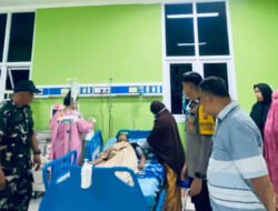 Polsek Mamuju Evakuasi Warga yang Alami Keracunan di Kebun
