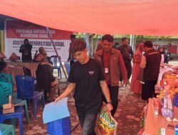 114 Warga Polman Terima Bantuan Atensi Kemensos RI