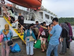 Sempat Terlantar 2 Hari di Pelabuhan Tanjung Silopo, Ratusan Penumpang Akhirnya Berangkat ke Kotabaru