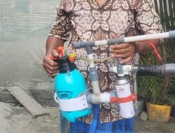 Kaling Copala Banggae Ciptakan Alat Fogging dari Bahan Bekas