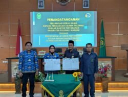 Kantah Polman dan Pengadilan Agama Teken PKS Percepat Layanan Pertanahan