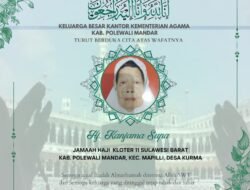 Seorang Jemaah Haji Polman meninggal di Pesawat saat Penerbangan Pulang ke Tanah Air