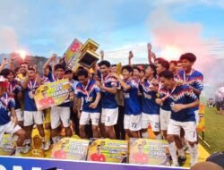 Kalahkan Tidola Darma 5-1, OTP 37 Mamuju Juara Polman Cup V 2025
